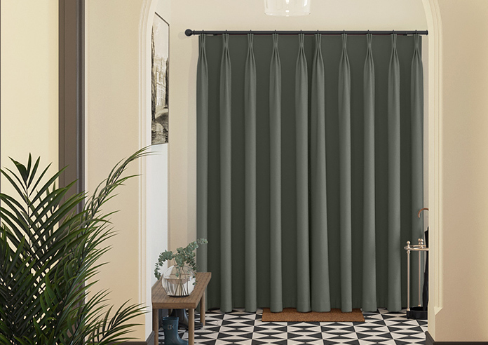 Ascot, Stone Grey - Made to Measure Curtains - Image 7